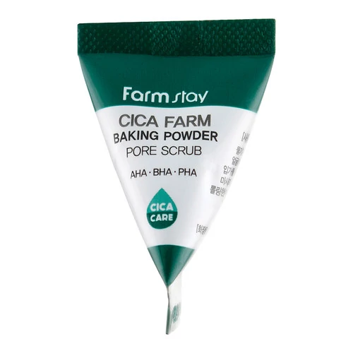 УЦЕНКА! Скраб для лица FarmStay с центеллой и кислотами Cica Farm Baking Powder Pore Scrub 7 мл (199066-1)