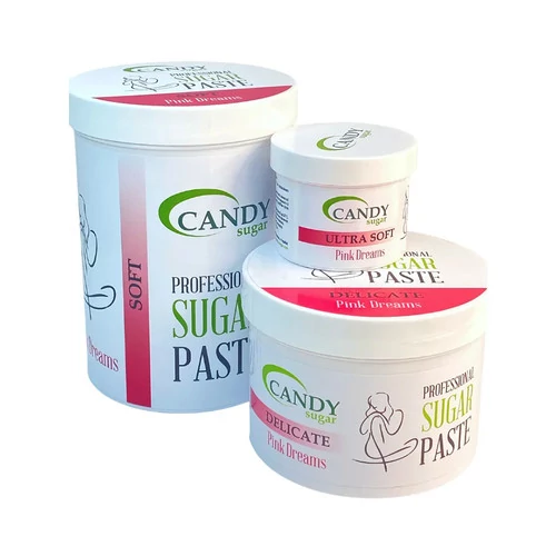 Сахарная паста для шугаринга Candy Pink Dreams STRONG розовая 600 г - Фото №3