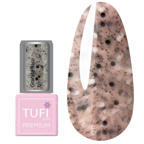 База TUFI profi GRANITE BASE 01 Пастельный Нюд 8 мл (0283709)