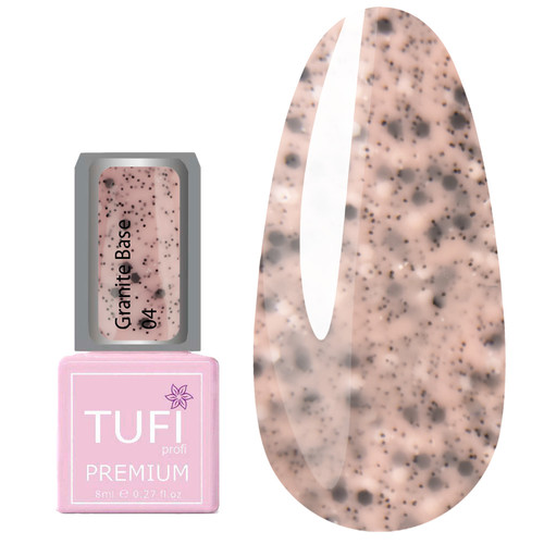 База TUFI profi GRANITE BASE 04 Пастельный Розовый 8 мл (0283712)