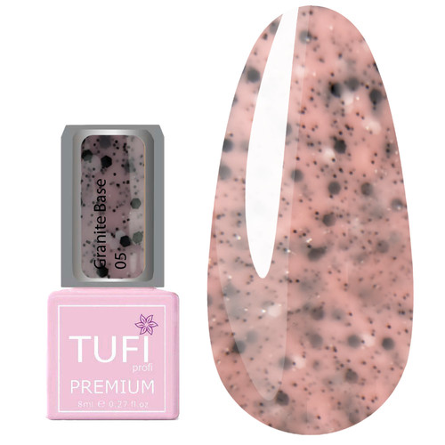 База TUFI profi GRANITE BASE 05 Пастельная Пудра 8 мл (0283713)