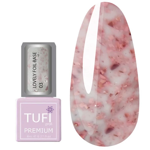 База TUFI profi LOVELY FOIL BASE 03 Безе 8 мл (0196359) - Фото №1