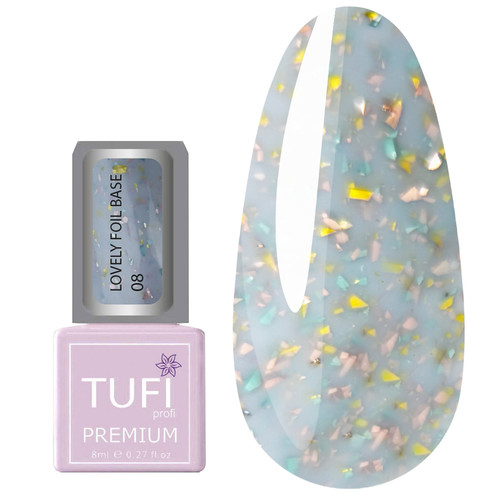 База TUFI profi LOVELY FOIL BASE 08 Голубой Туман 8 мл (0196364)