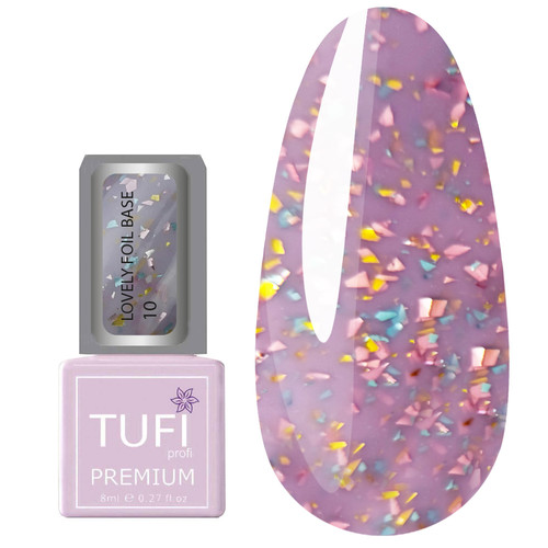 База TUFI profi LOVELY FOIL BASE 10 Сиреневый Дым 8 мл (0196366)