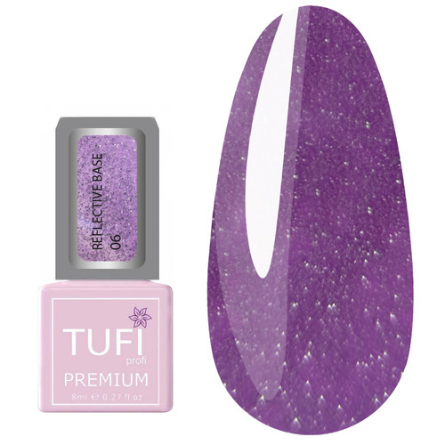 База TUFI profi REFLECTIVE BASE 06 Фиолетовый Дым 8 мл (0125393)