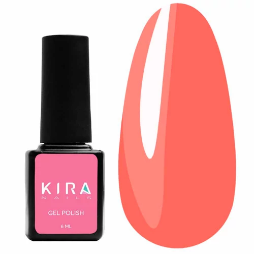 Гель-лак Kira Nails №018 светло-коралловый 6 мл (979018) - Фото №1