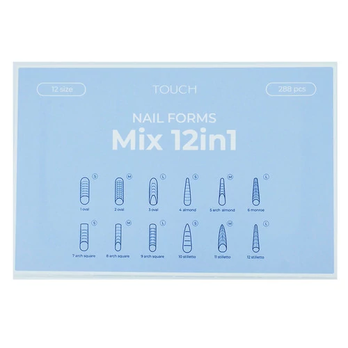 Верхние формы TOUCH Mix 12in1 + mold 288 шт (2230000022964) - Фото №4