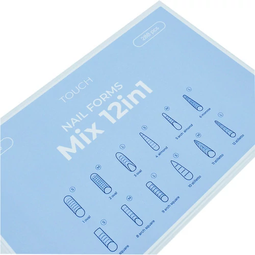 Верхние формы TOUCH Mix 12in1 + mold 288 шт (2230000022964) - Фото №5