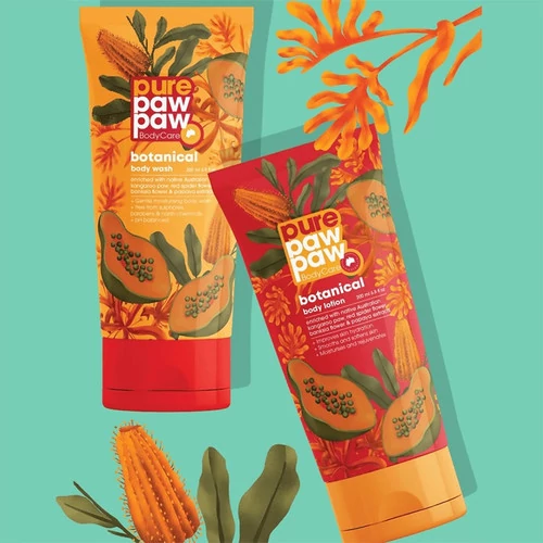 Гель для душа Pure Paw Paw Body Care Botanical Wash 200мл (9329401001098) - Фото №2