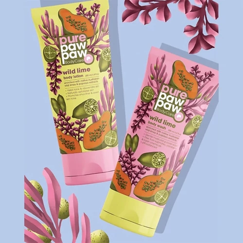 Лосьон для тела Pure Paw Paw Body Care Wild Lime Lotion 200 мл (9329401000947) - Фото №2