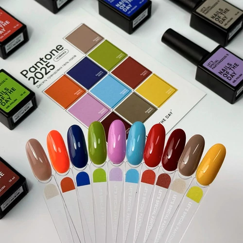 Гель-лак NAILS OF THE DAY Let’s special Pantone2025/09 холодный кофейно-бежевый 10 мл (НФ-00022202) - Фото №6
