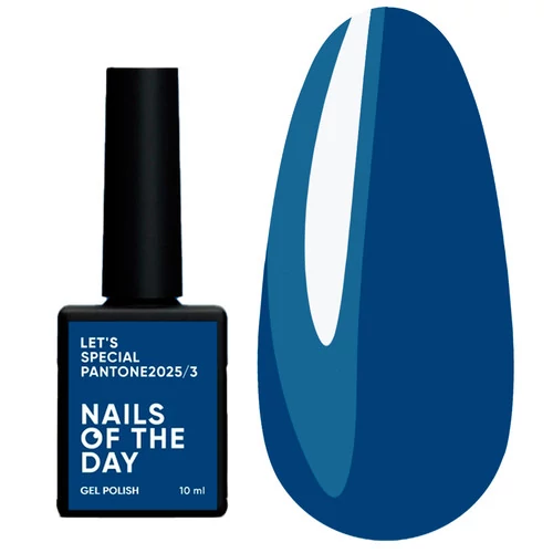 Гель-лак NAILS OF THE DAY Let’s special Pantone2025/03  глубокий темно-синий 10 мл (НФ-00022196)