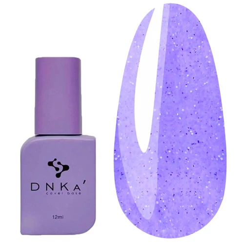База DNKa Cover №0015 васильковый с серебряным шимером12 мл (DNKA0015) - Фото №1