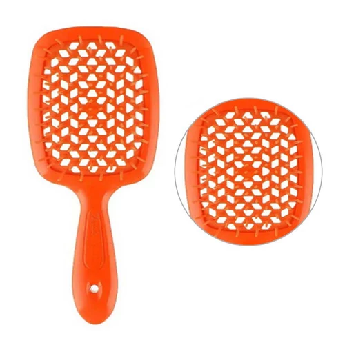 Расческа Janeke Superbrush ярко-лососевый (82SP226OFL)