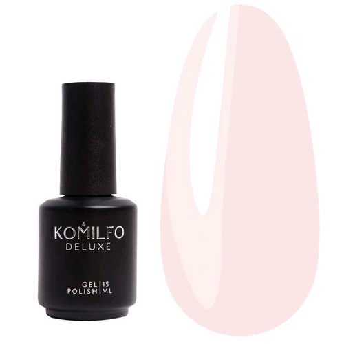 KOMILFO Color Base French 015 сливочно-розовый 15 мл (781544) - Фото №1