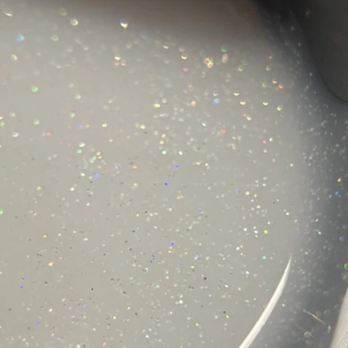 Гель для ногтей Dark Medium Gel №34 молочный с голографическим микроблеском 15 мл (без кисти) (DMG3415) - Фото №2