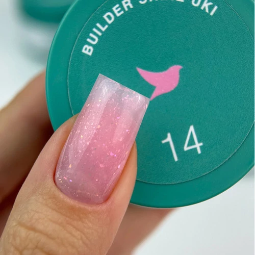 Гель для наращивания SILLER SHINE UKI №14 (банка) 15 мл (НФ-00022363) - Фото №2