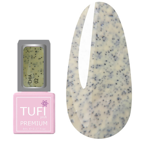 Гель-лак TUFI profi CHIA 02 Птичье молоко 8 мл (0295685)