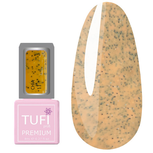 Гель-лак TUFI profi CHIA 11 Сочный дынный 8 мл (0295694)