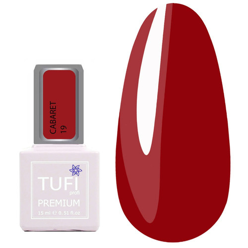 Гель-лак TUFI profi CABARET 19 Пламя 15 мл (0321352)