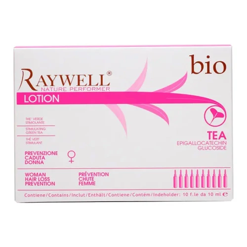 Ампулы RAYWELL BIO PREVENZIONE CADUTA против выпадения волос для женщин 10 шт. в уп. (RR334) - Фото №1