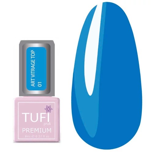 Топ TUFI profi ART VITRAGE TOP 01 Морская Гладь 8 мл (0321723) - Фото №1