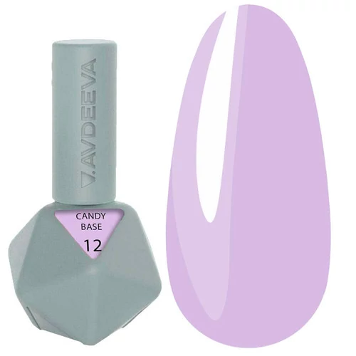 База Victoria Avdeeva Candy Rubber Base №012 светло-фиалковая 12 мл (28002352)
