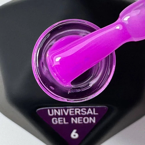 Гель Victoria Avdeeva Universal NEON №006 неоново-фиолетовый 12 мл (28000396) - Фото №2