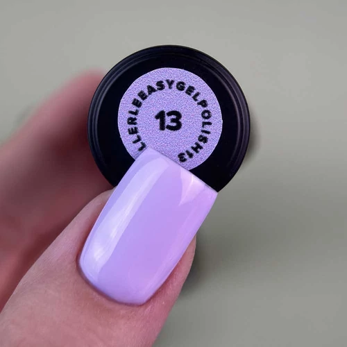 Гель-лак Siller EASY №013 One-ster gel polish однофазный сиреневый 8 мл (НФ-00020723) - Фото №2
