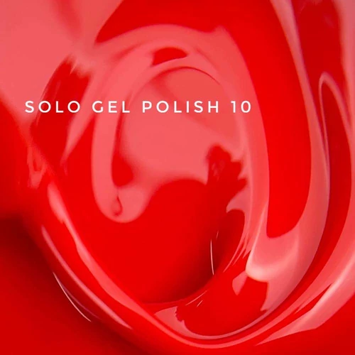 Гель-лак Touch Solo №10 красный (однофазный) 9 мл (2230000027402) - Фото №2