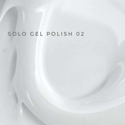 Гель-лак Touch Solo №02 белый (однофазный) 9 мл (2230000027327) - Фото №2
