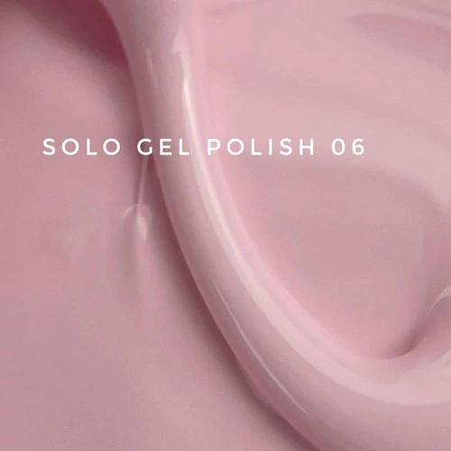 Гель-лак Touch Solo №06 нежно-розовый (однофазный) 9 мл (2230000027365) - Фото №2