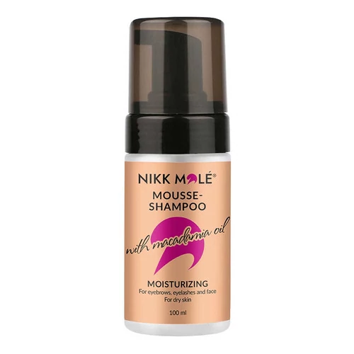 Мусс-шампунь NIKK MOLE с маслом макадамии 100 мл