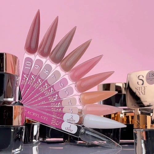 Акригель Steffani Light Acryl Gel №03 бежево-розовый 30 мл (SIAG30-03) - Фото №2