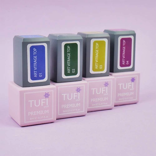 Топ TUFI profi ART VITRAGE TOP 04 Фуксия 8 мл (0322212) - Фото №6