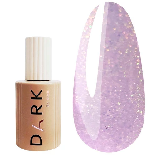 База Dark PRO base Shine 19 сиреневый с розовым шиммером 15 мл (DSB1915) - Фото №1