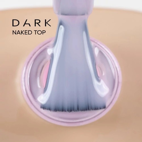 Топ Dark Naked Top без липкого слоя, с UV фильтрами светло-розовый 10 мл (DNakedTop10) - Фото №2