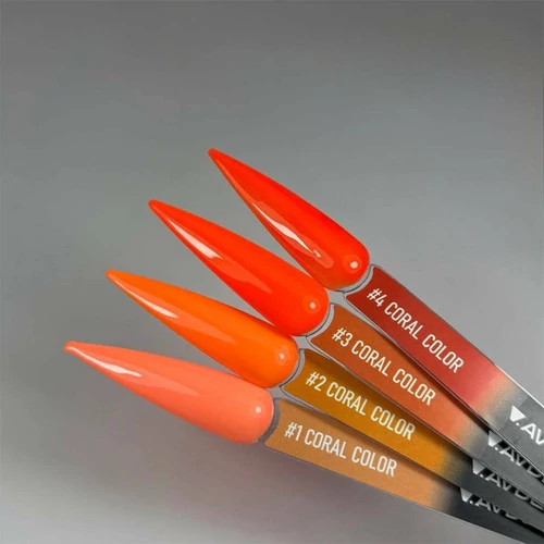 Гель-лак Victoria Avdeeva Coral Color №02 ярко коралловый 12 мл (28007364) - Фото №3