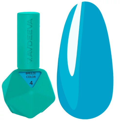 Гель-лак Victoria Avdeeva Breeze Color №04 насыщенный сине-бирюзовый 12 мл (28009771) - Фото №1