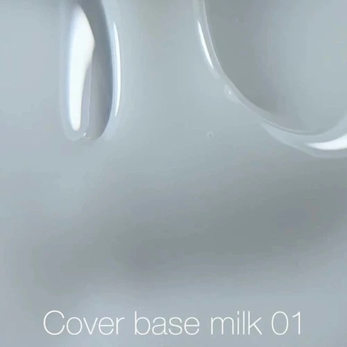 База для нігтів NAILS OF THE DAY Cover NEW Formula (MILK) №01 холодний молочний 30 мл (НФ-00019249) - Фото №2