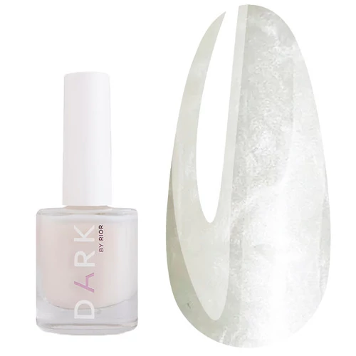 Лак для ногтей DARK Gloss polish №02 молочный 10 мл (DGlosspolish02) - Фото №1