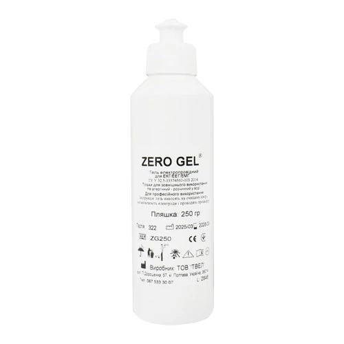 Гель для ультразвуковой чистки ZERO GEL 250 гр (в ассортименте) - Фото №1