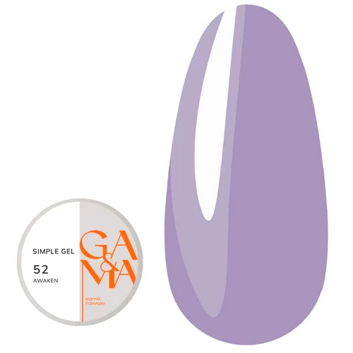 Гель для наращивания GA&MA Simple gel №052 Awaken 30 мл (7703193) - Фото №1