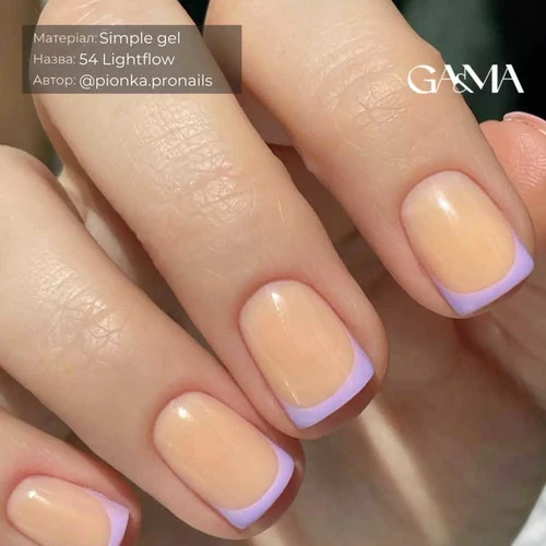 Гель для наращивания GA&MA Simple gel №054 Lightflow 30 мл (7703199) - Фото №2
