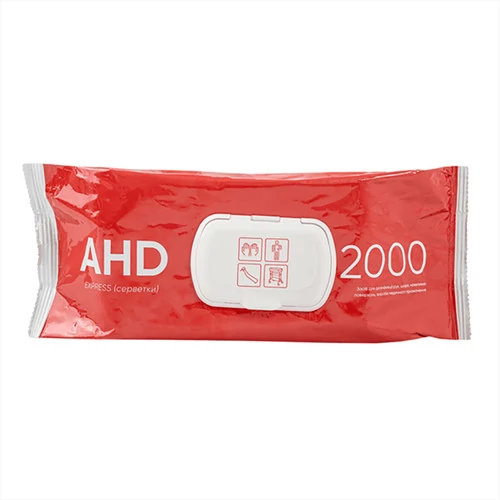 Салфетки дезинфицирующие АХД 2000 експрес 100шт - Фото №2