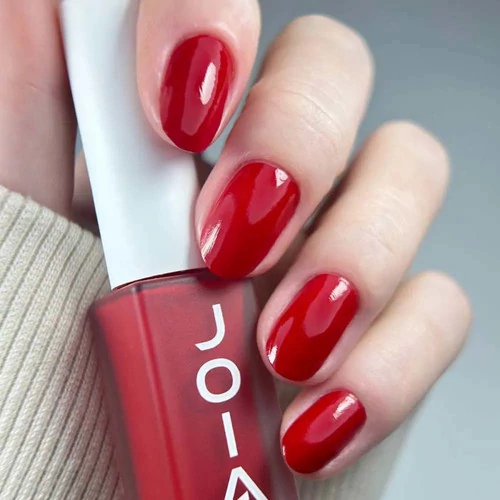 Лак для ногтей Nail care polish 4in1 JOIA vegan 08 красный 8 мл (102235) - Фото №3