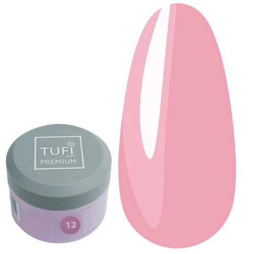 Гель для наращивания TUFI profi Builder Gel UV/LED 12 French Pink 15ml (0324500) - Фото №1