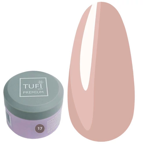 Гель для наращивания TUFI profi Builder Gel UV/LED 17 Cocoa 15ml (0324505) - Фото №1