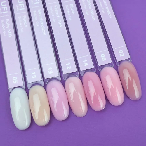Гель для наращивания TUFI profi Builder Gel UV/LED 13 Marshmallow 30ml - Фото №4