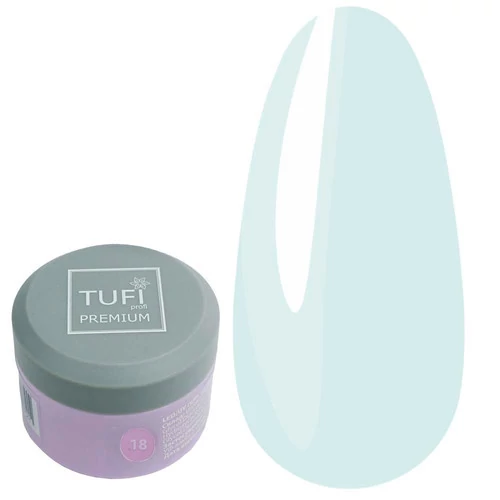 Гель для наращивания TUFI profi Builder Gel UV/LED 18 Crystal 15ml (0324506) - Фото №1